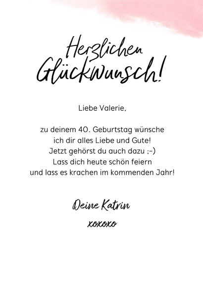 Glückwunschkarte Geburtstag Frau Kerzen auf Torte 3