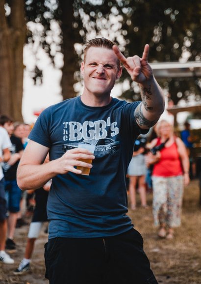 Glückwunschkarte Prüfung Bierglas 'Prost!' 2