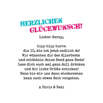 Graffiti-Geburtstagskarte Kind & Teenager 3