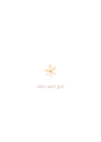 Grußkarte Blumen in Pastell 2