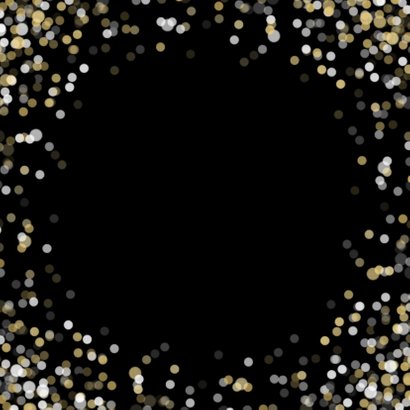 Grußkarte Foto Neujahr 'Happy New Year' Rückseite