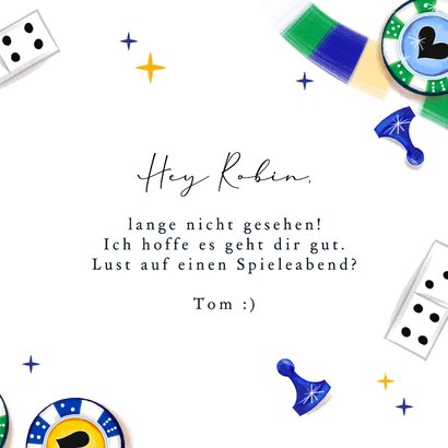 Grußkarte 'Keep Calm & Play a Game' 3