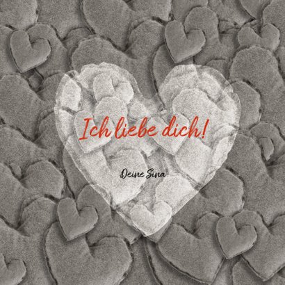 Grußkarte Liebe One in a million 3