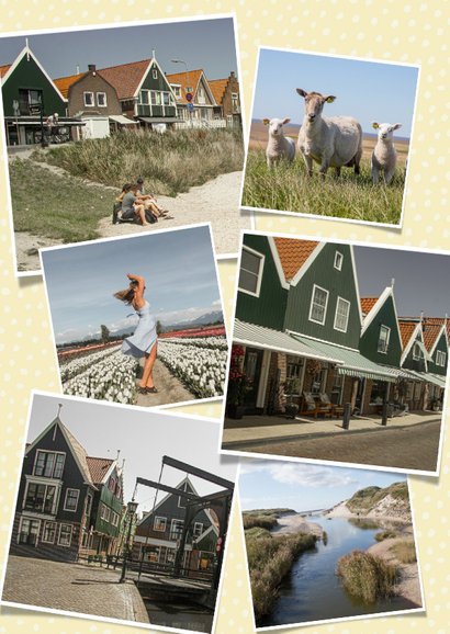 Grußkarte Urlaub in Holland 2