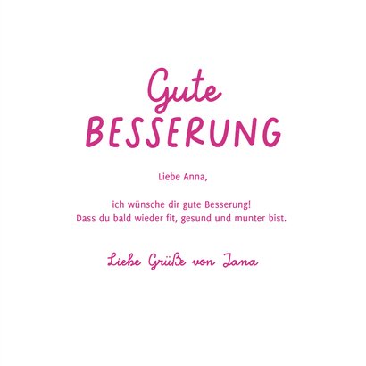 Gute Besserung Karte Smileys mit Pflaster 3