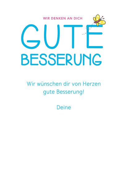 Gute Besserungskarte 'Fien & Teun' mit Teddybär 3