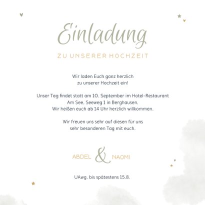 Hochzeitseinladung Arabian Vibes 3