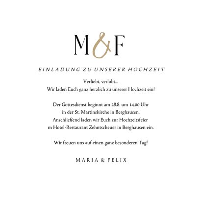 Hochzeitseinladung Spitze romantisch Send a Smile