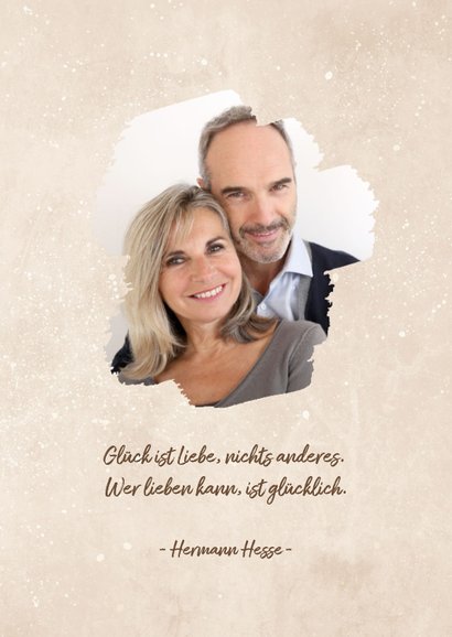 Hochzeitsjubiläum Einladungskarte 10 Jahre Herz Foto 2