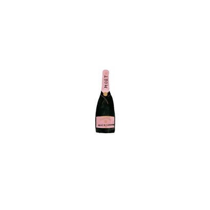 Jubiläumskarte Firma Champagnerflaschen Rückseite