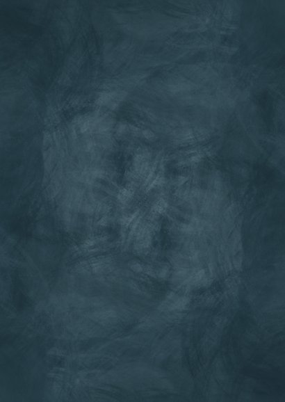 Jugendfeier Dankeskarte blau Fotos & organische Linien Rückseite