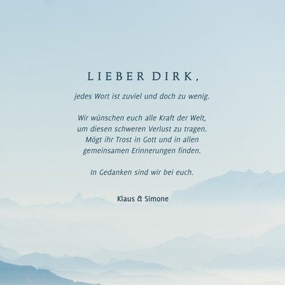 Karte Anteilnahme Berglandschaft 3