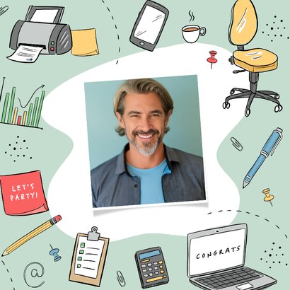 Karte Glückwunsch Firmenjubiläum 2