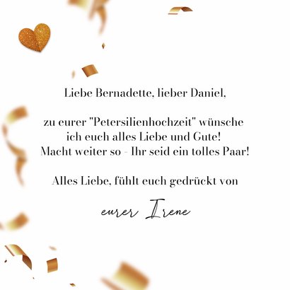 Karte Glückwunsch Hochzeitstag 12,5 Jahre Luftballons 3