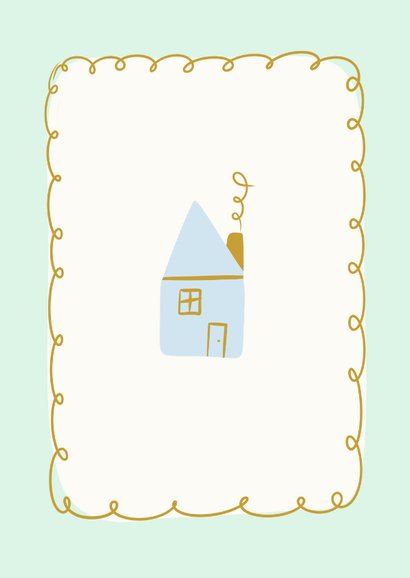 Karte Glückwunsch Neue Wohnung 'Happy New Home' 2