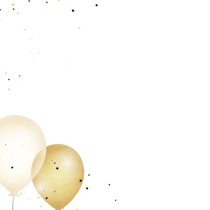 Karte Glückwunsch zum Abitur Luftballons 2