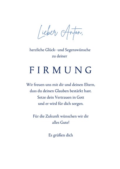 Schne Glckwunsch Zur Firmung Fotos