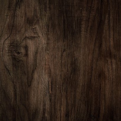 Karte Speisen & Getränke Holz mit Trockenblumen Rückseite