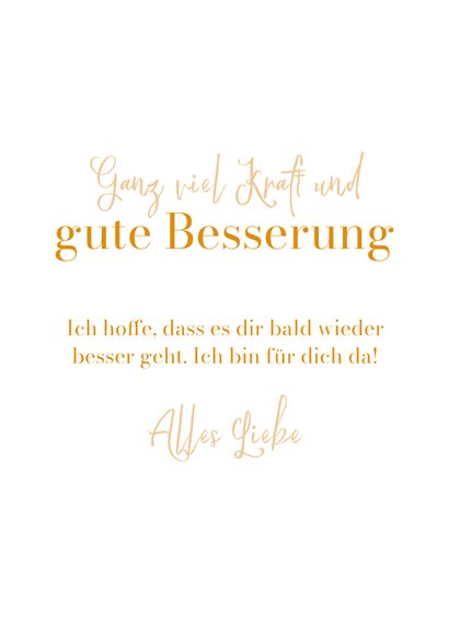 Karte zur guten Besserung Wolken & Sonnenschein  3