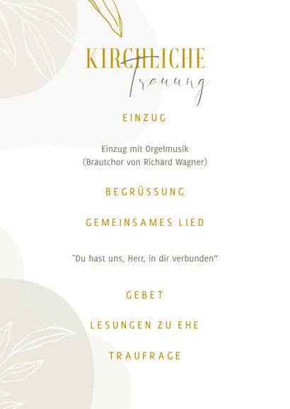 Kirchenheft elegant & abstrakt 2