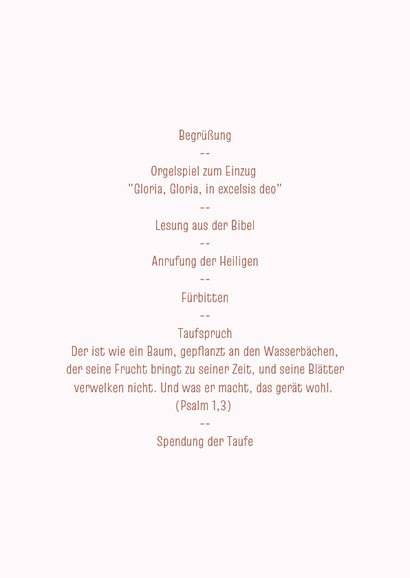 Kirchenheft zur Taufe rosa Berge Aquarell 2
