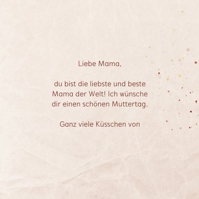 Muttertagskarte Fotocollage 'Mama' 3