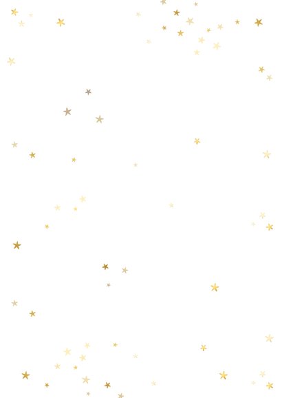 Neujahrsgruß 2027 Goldlook botanisch mit Foto Rückseite