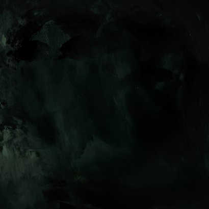 Neujahrskarte 3D Goldherz KreidetafelLiebe und Glück Rückseite