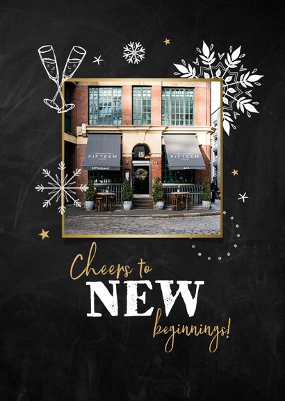 Neujahrskarte Firma 'Neues Jahr neue Chancen' 2