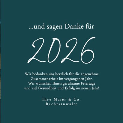 Neujahrskarte für Juristen eigene Fotos 3