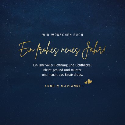 Neujahrskarte Lichtblicke 3