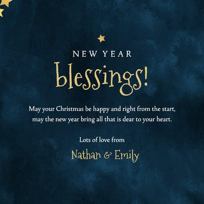 Neujahrskarte 'The Light of Christ' 3