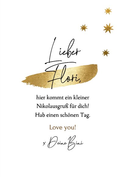 Nikolauskarte für Partner Cowboystiefel 3