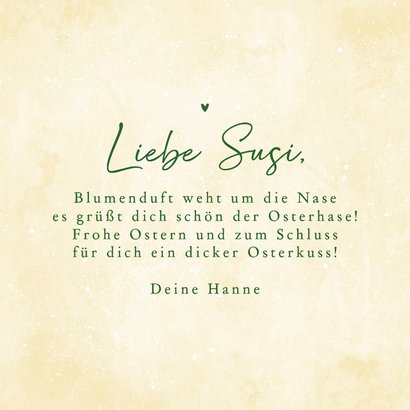 Osterkarte bunte Tulpen 3