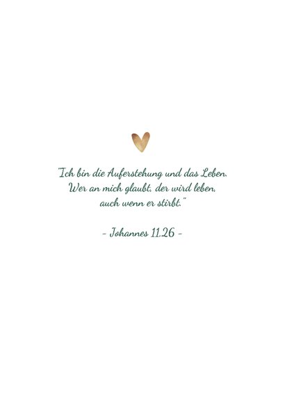 Osterkarte christlich Kreuz aus Zweigen 2