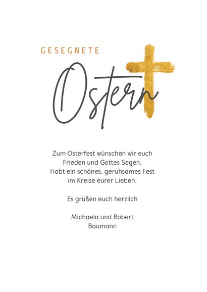 Osterkarte Christus ist auferstanden 3