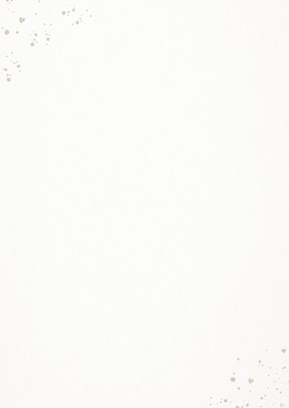 Trauerkarte Engelskind mit Wiege in Naturtönen  Rückseite