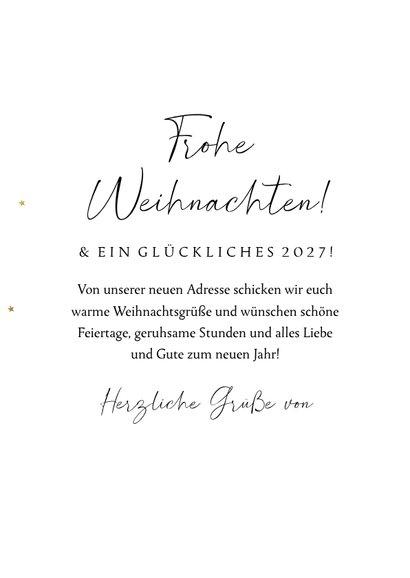 Umzugs-Weihnachtskarte Foto in Weihnachtskugel 3