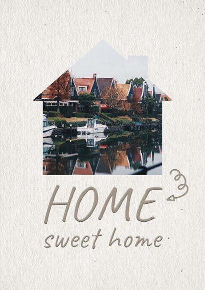 Umzugskarte Home sweet home 2