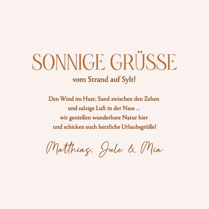 Urlaubskarte eigene Fotos als Collage Grüße 3