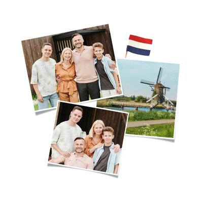 Urlaubskarte Grüße aus Holland 2