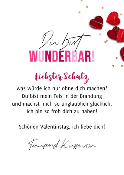 Valentinsgrüße Fotocollage Herzen 3