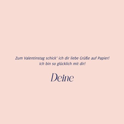 Valentinskarte 'Ein kleiner Swipe' & Typografie 3