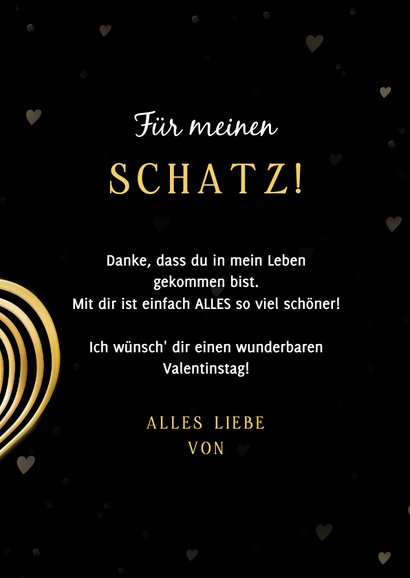 Valentinskarte Herz, eigenes Foto & 'I love you' 3