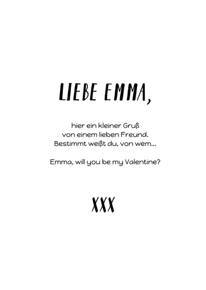 Valentinskarte mit Instagram Likes 3