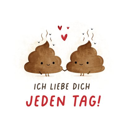 Valentinskarte 'Scheiß auf Valentinstag!' 2