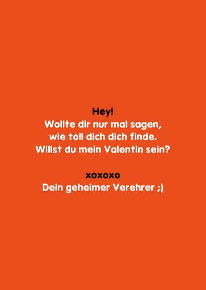 Valentinskarte 'Voll toll' 3