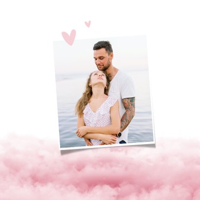 Valentiskarte 'In den Wolken' 2