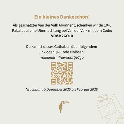 Van der Valk Weihnachtskarte 3