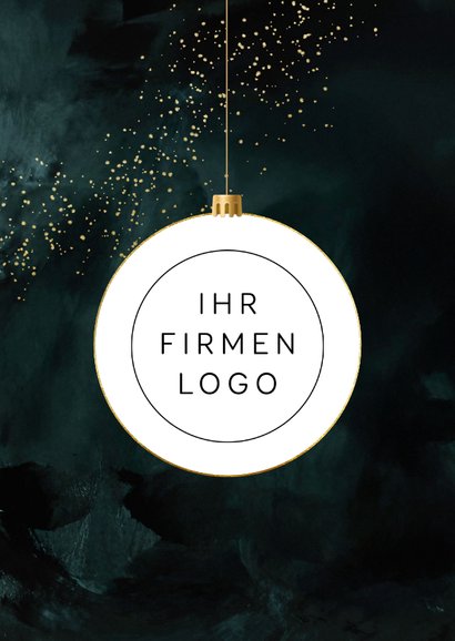 Weihanchtskarte Fotocollage Weihnachtskugeln 13 Fotos 2